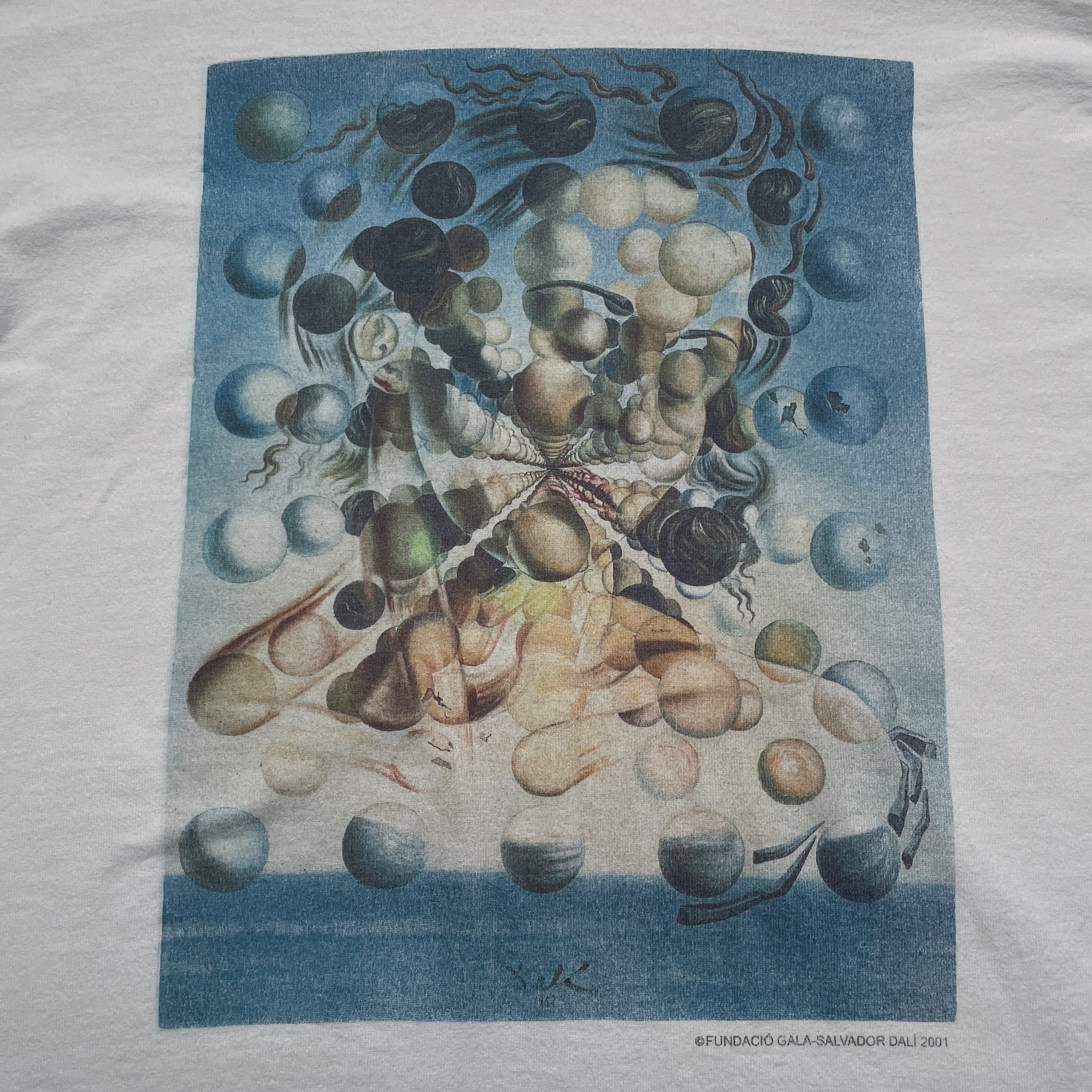 Salvador Dali アート Tシャツ サルバドール ダリ 球体のガラテア 00s Salvador Dalí “ 球体のガラテア” | Avalon -vintage-