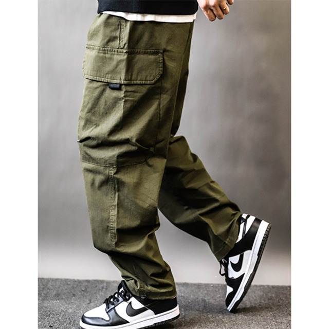 Side pocket design pants P080