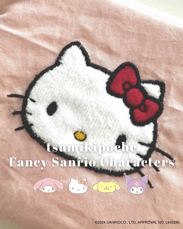 ＦＡＮＣＹＳＡＮＲＩＯＣＨＡＲＡＣＴＥＲＳ×ｔｓｕｍｉｋｉｐｏｃｈｅのミニポーチ