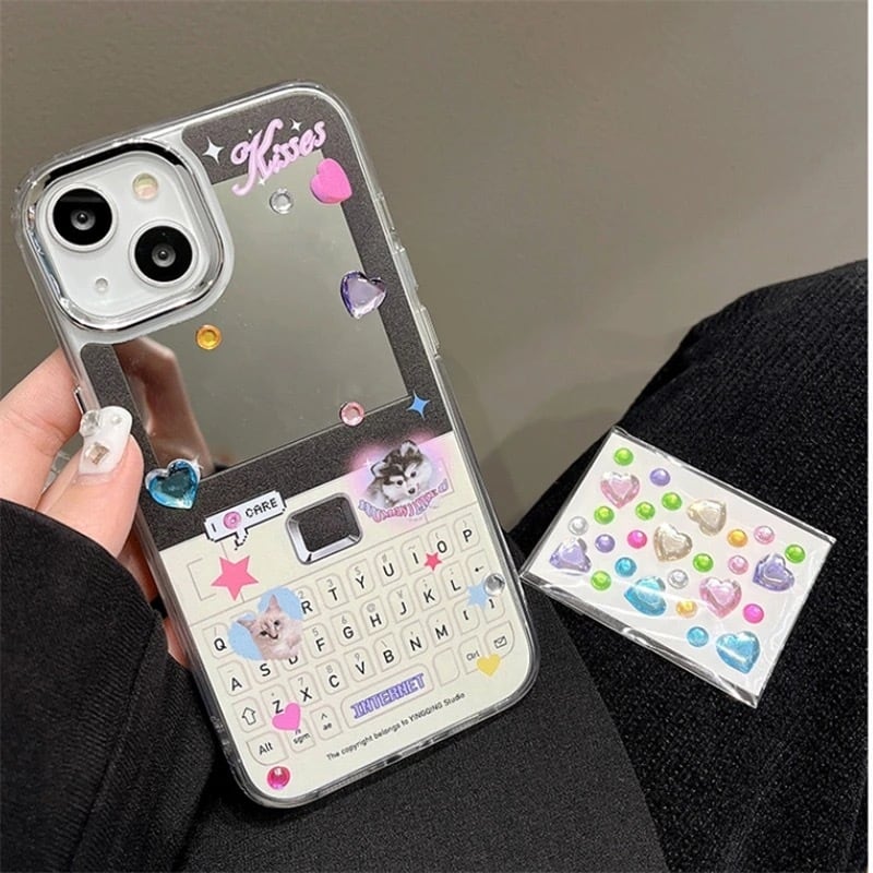 デコシール付 ❯ iPhoneケース【IP-0025】 | fancypods 팬시폿즈