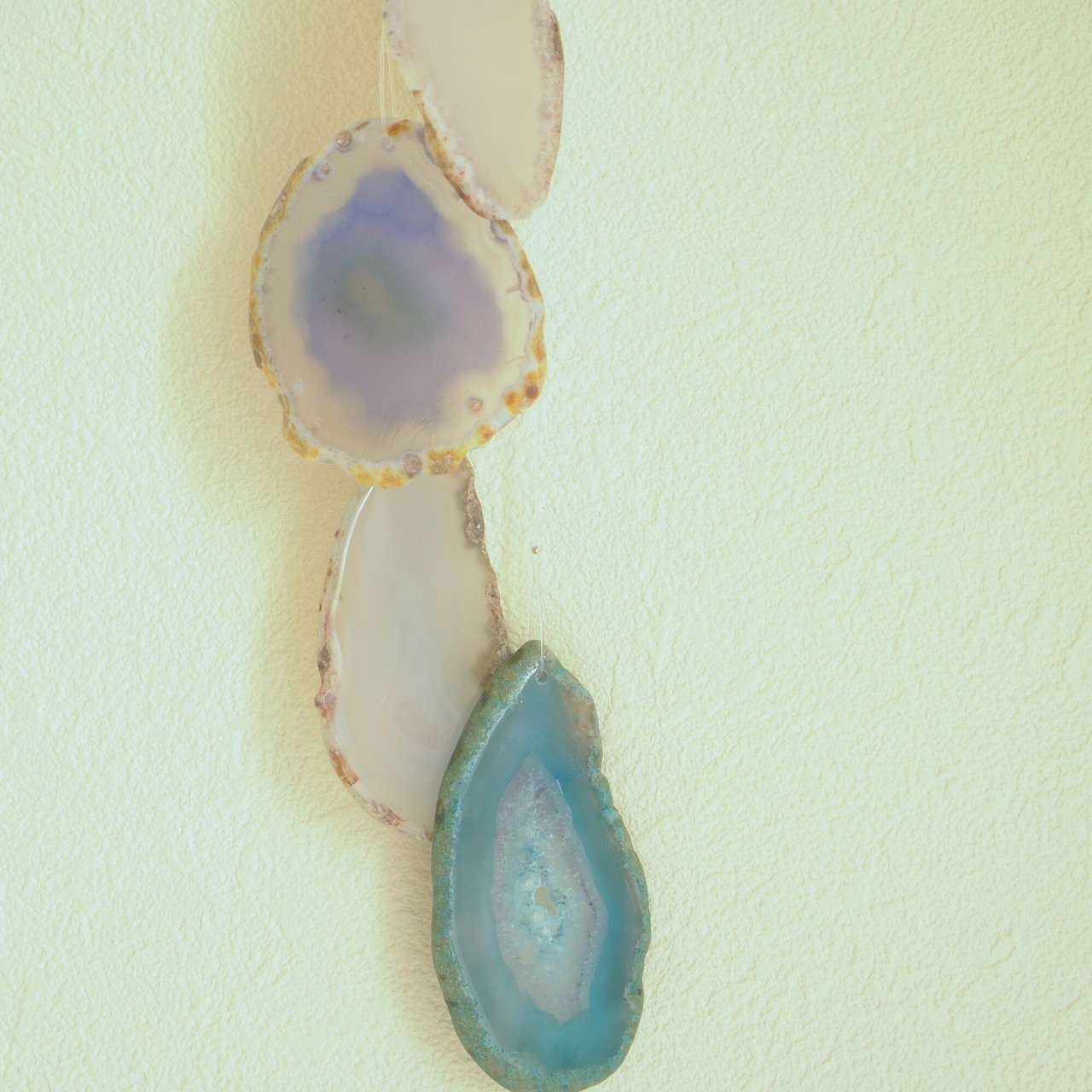 Clear Soda - アゲートヒーリングチャイム / Agate Sun Catcher Wind Chime 458