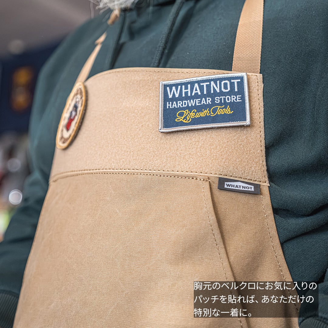 WHATNOT／ワークエプロン｜WORK APRON | WHATNOT HARDWEAR STORE