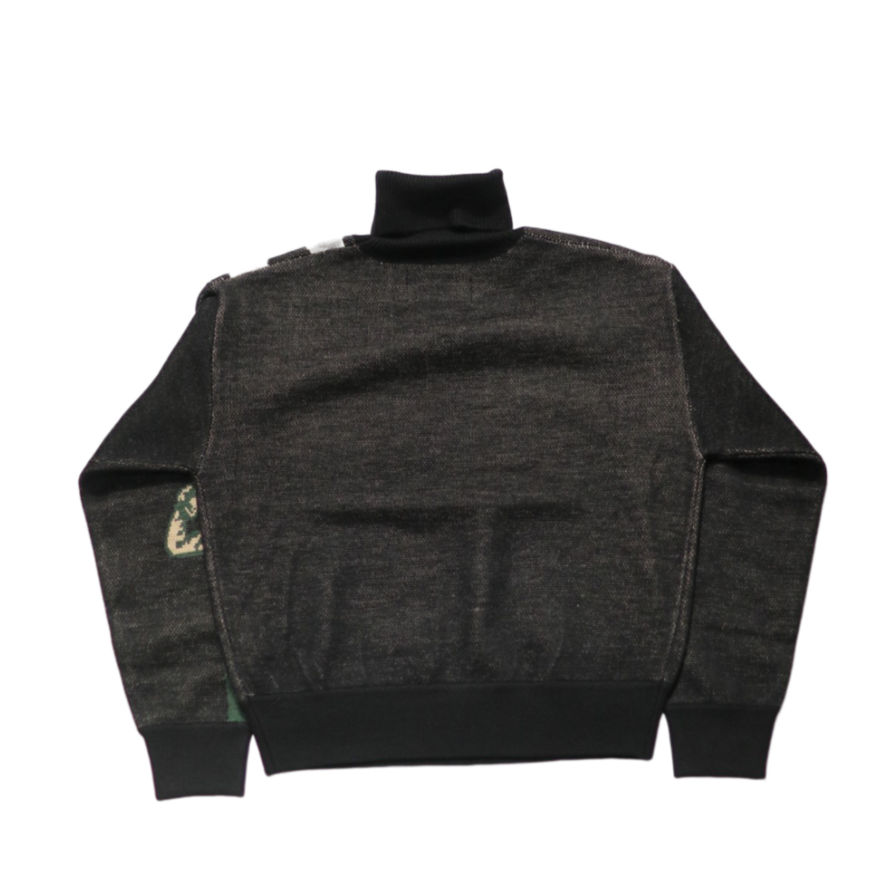 kotohayokozawa/GRAPHIC KNIT TURTLENECK/BLACK/KT22A-KN01 | IAAAM  