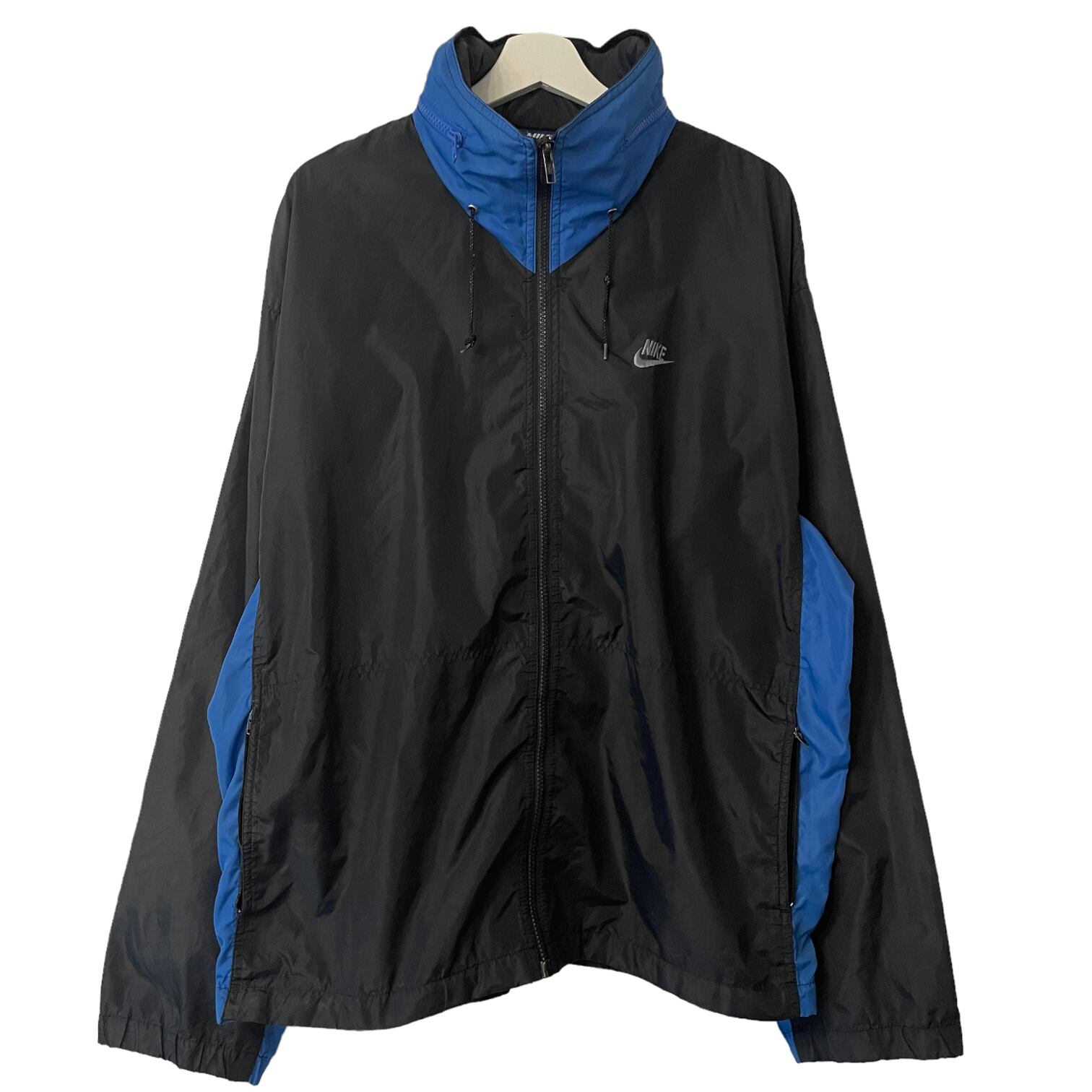 80's NIKE Track jacket【XL】ナイキ　トラックジャケット　紺タグ 0015