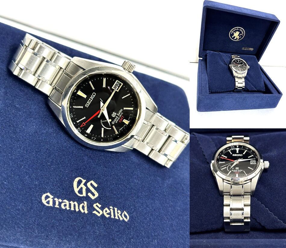 GRAND SEIKO グランドセイコー スプリングドライブ GMT SBGE011 裏スケ