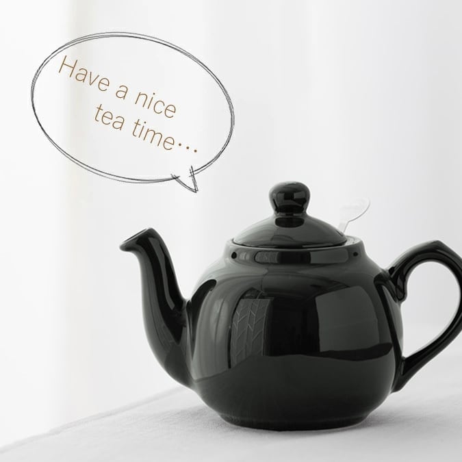 限定色 ティーポット 2カップ 600ml ミッドナイトフォレスト