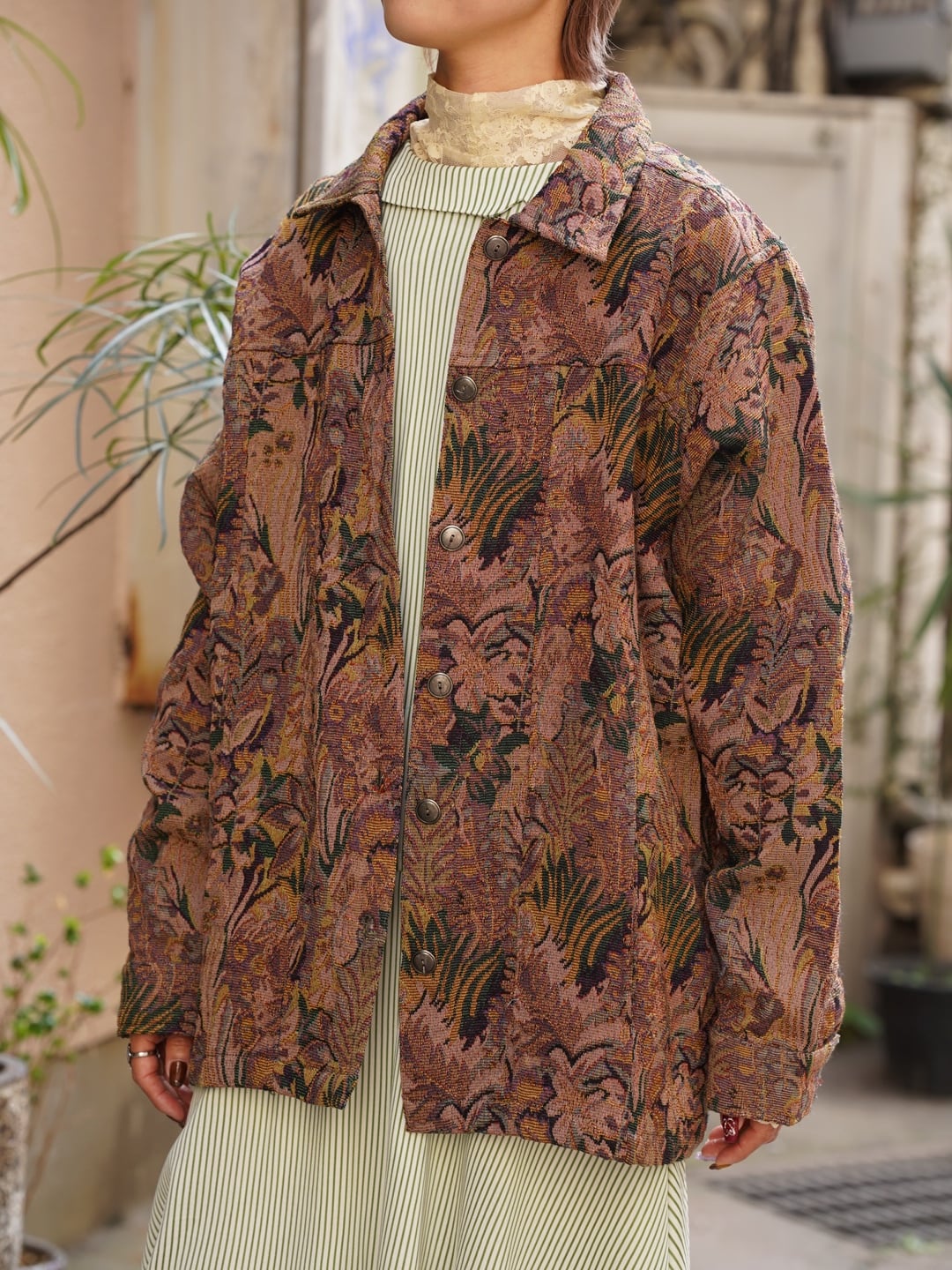 Vintage "Floral Gobelin Jacket"