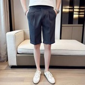 high waist suit shorts pants 00360