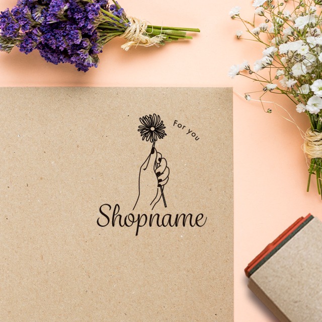 オリジナルショップスタンプ・サンキュースタンプ【 No.9】