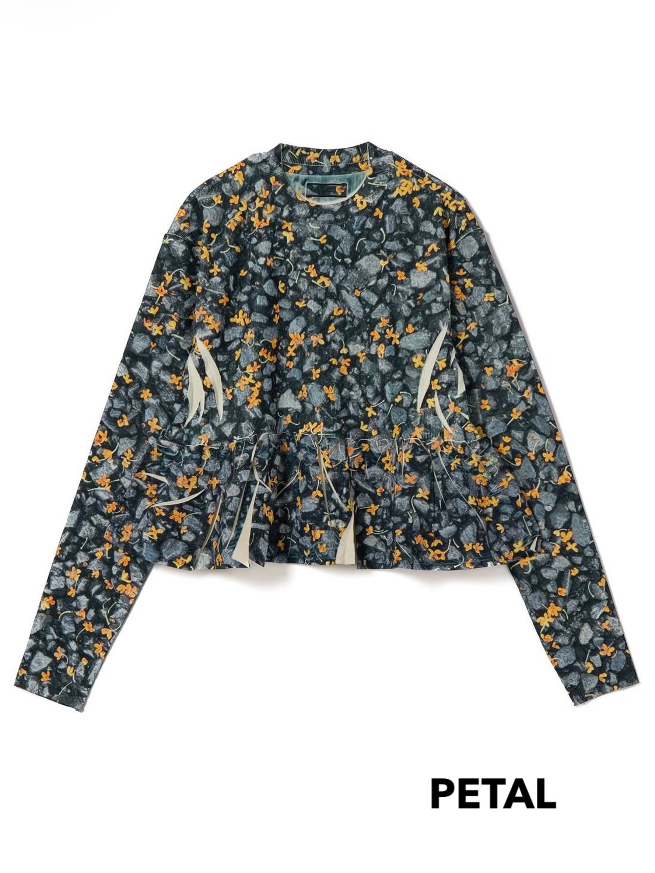 【26AW】NONTOKYO ノントーキョー / トップス / DIRECT PRINT RIB GATHER C/S - 8