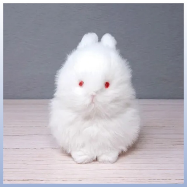 わたぽ ゆきうさぎ ぬいぐるみ