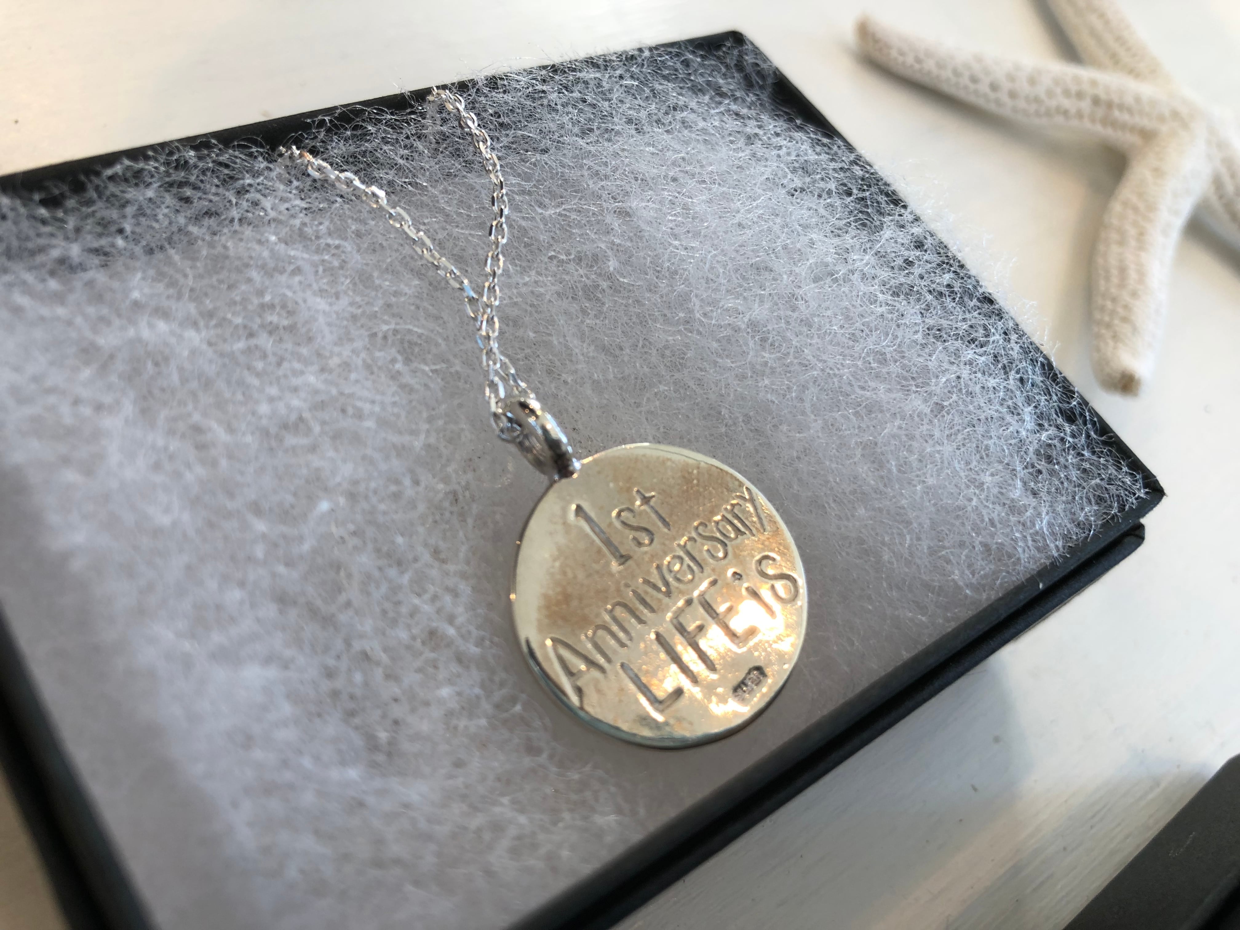 LIFE is オリジナルハワイアンジュエリーネックレスBOX付き（シルバー）￥7900＋tax