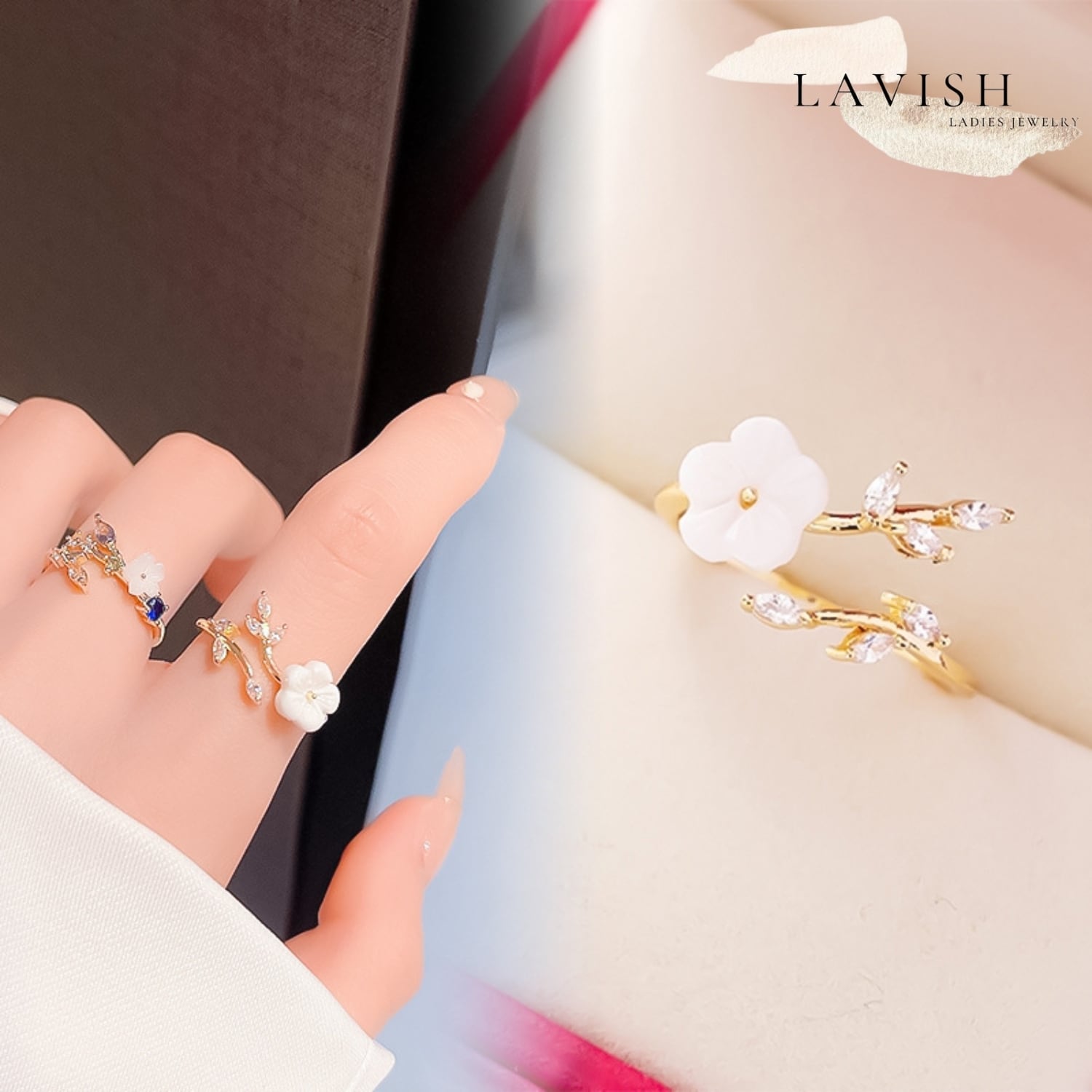 チェリーブロッサム リング レディース 指輪 ring