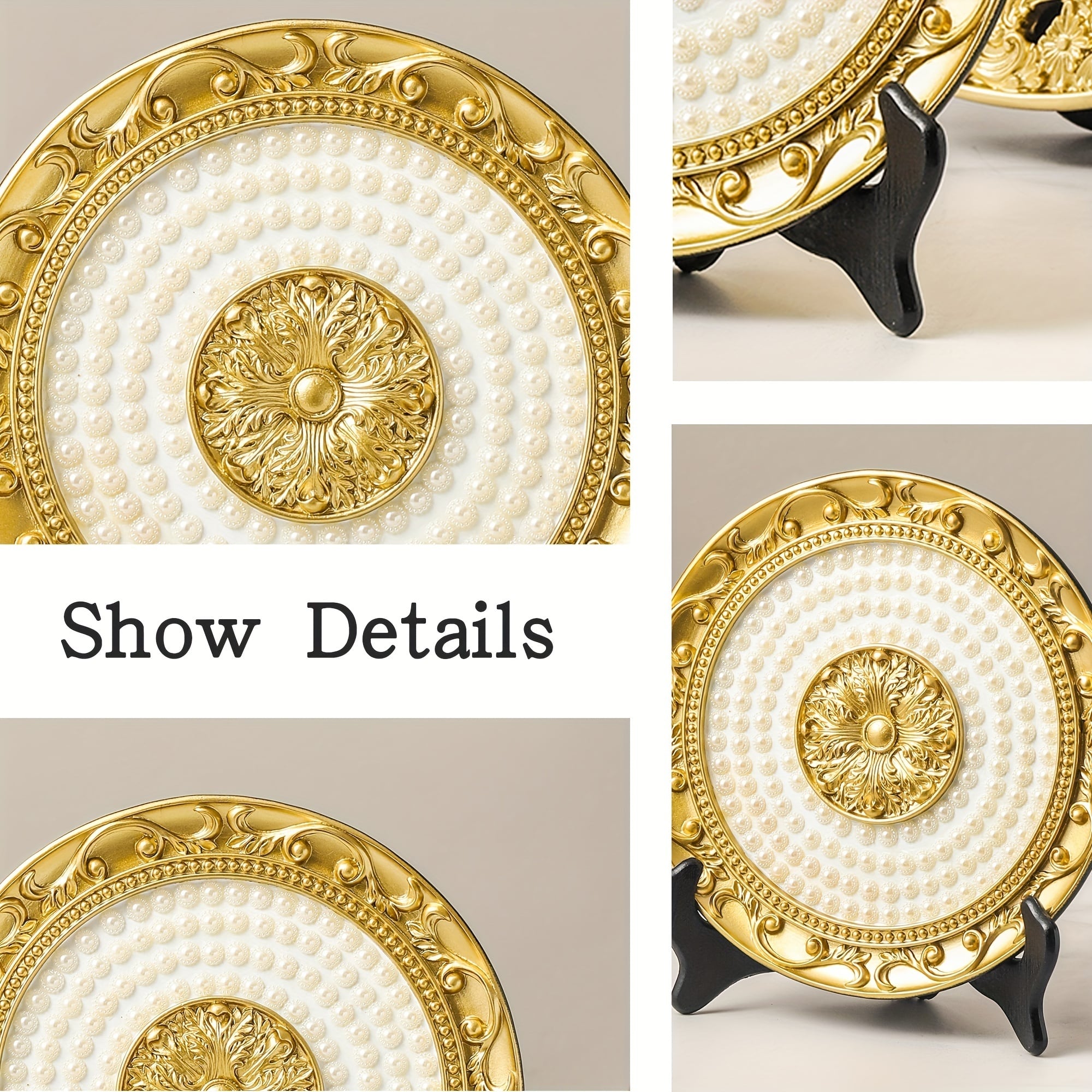 ディスプレイプレート ラグジュアリー おしゃれ かわいい インテリア