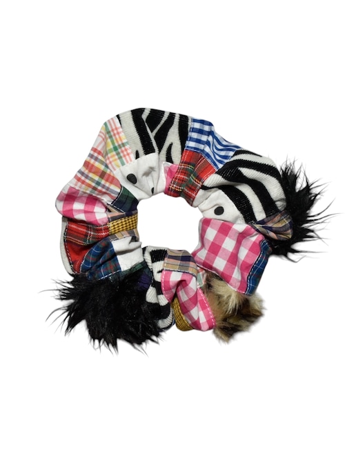 NETSU − Patchwork Scrunchie