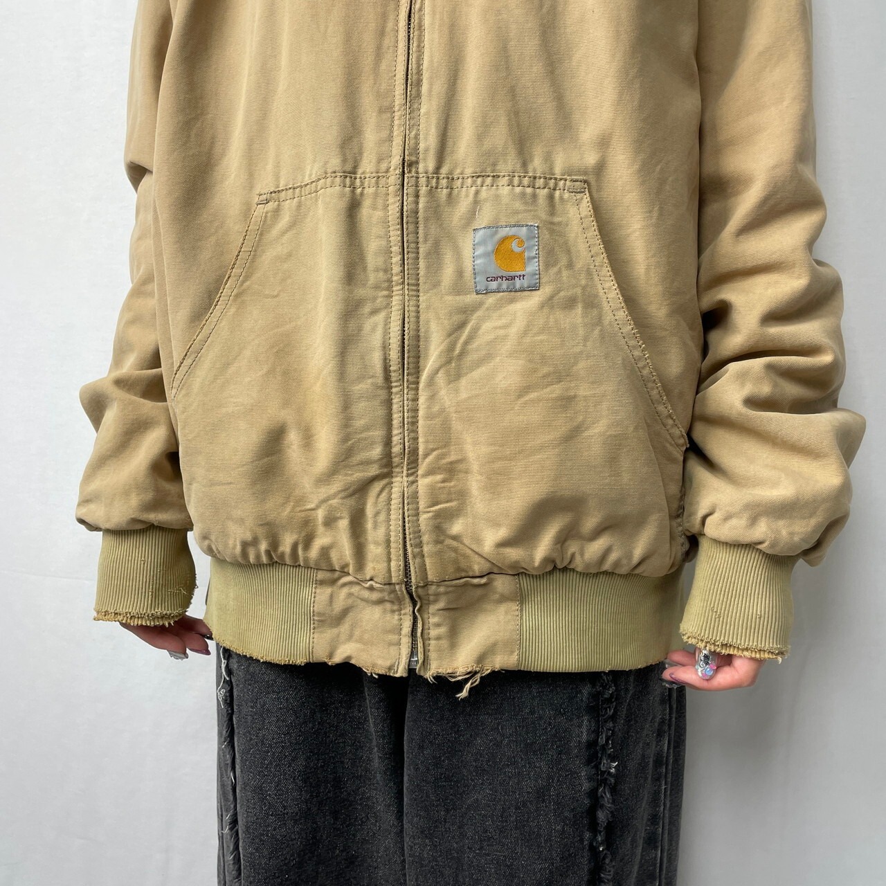 Carhartt カーハート ダック地 アクティブジャケット メンズL相当 古着 