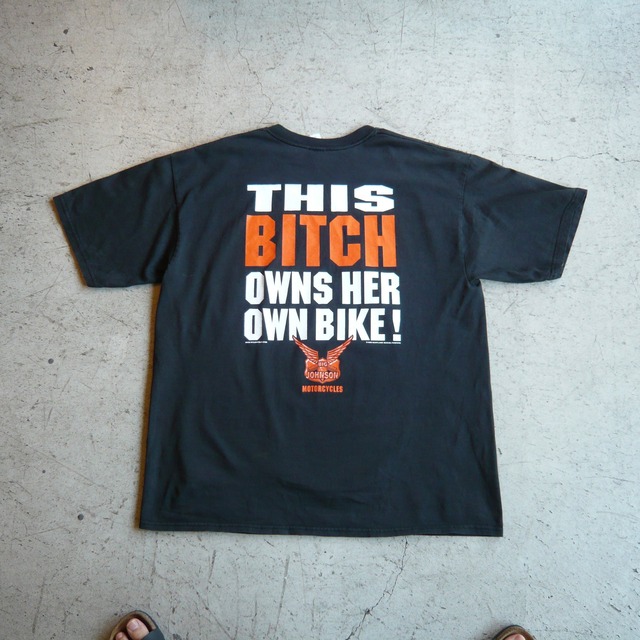 90s BIG JOHNSON MOTORCYCLE Tシャツ