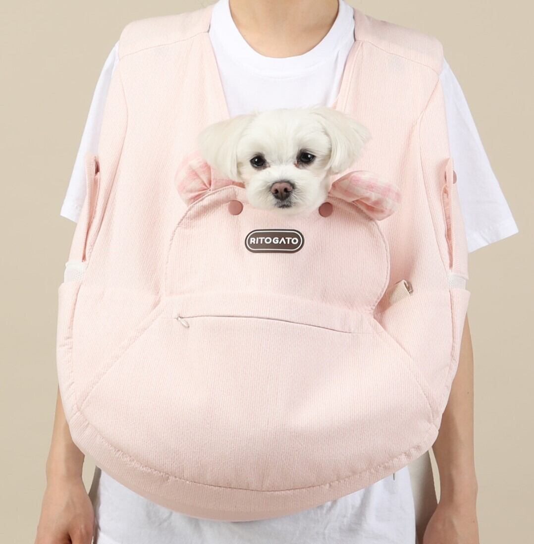 予約【ritogato】Voddly Cooloud Front Bag Ver.4《Pink》 | haneulpet