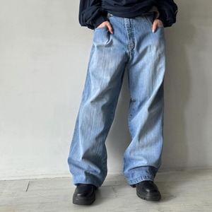 -SOUTH POLE- wide denim pants