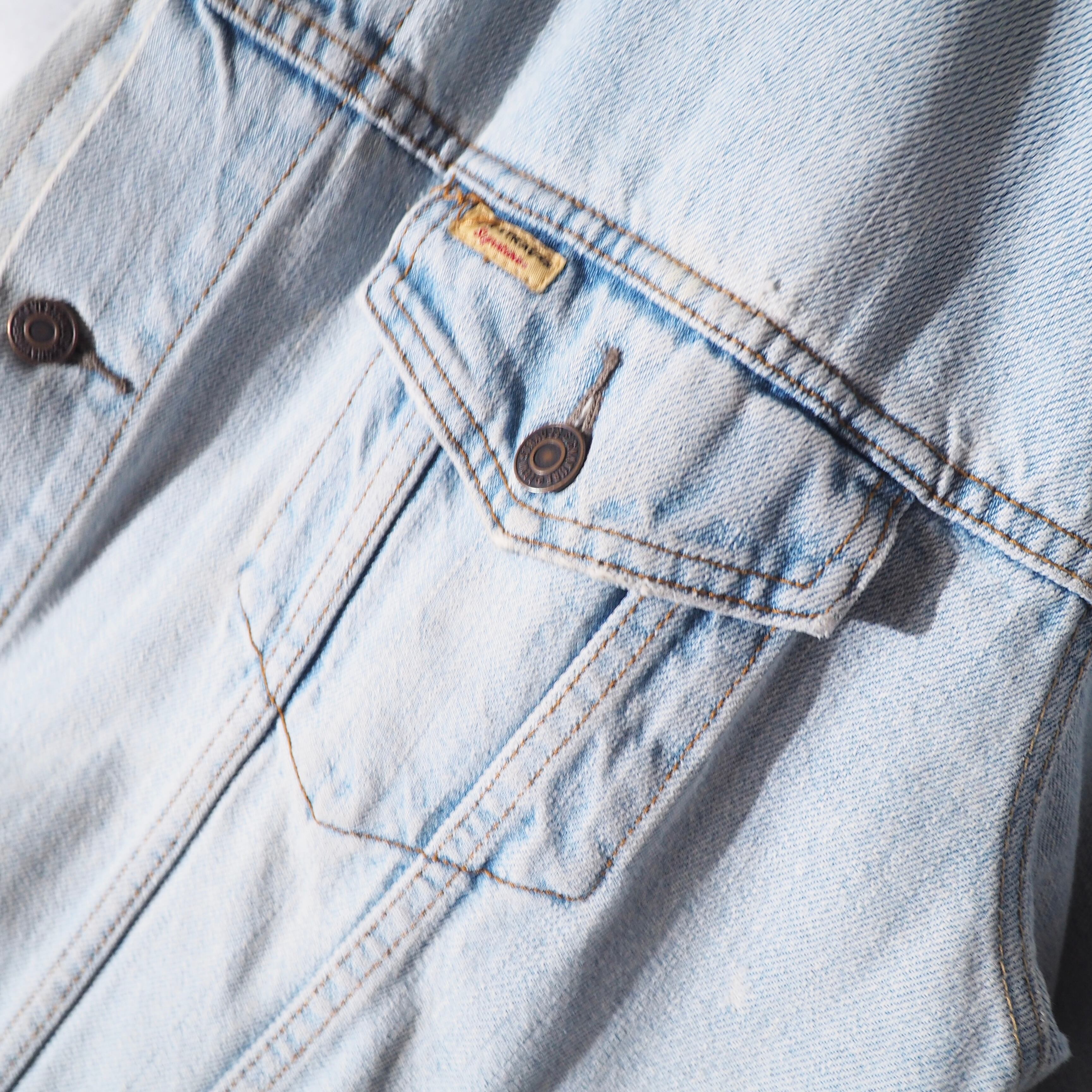 1990s " LEVI’S " Good Fade × Over silhouette vintage Denim jacket