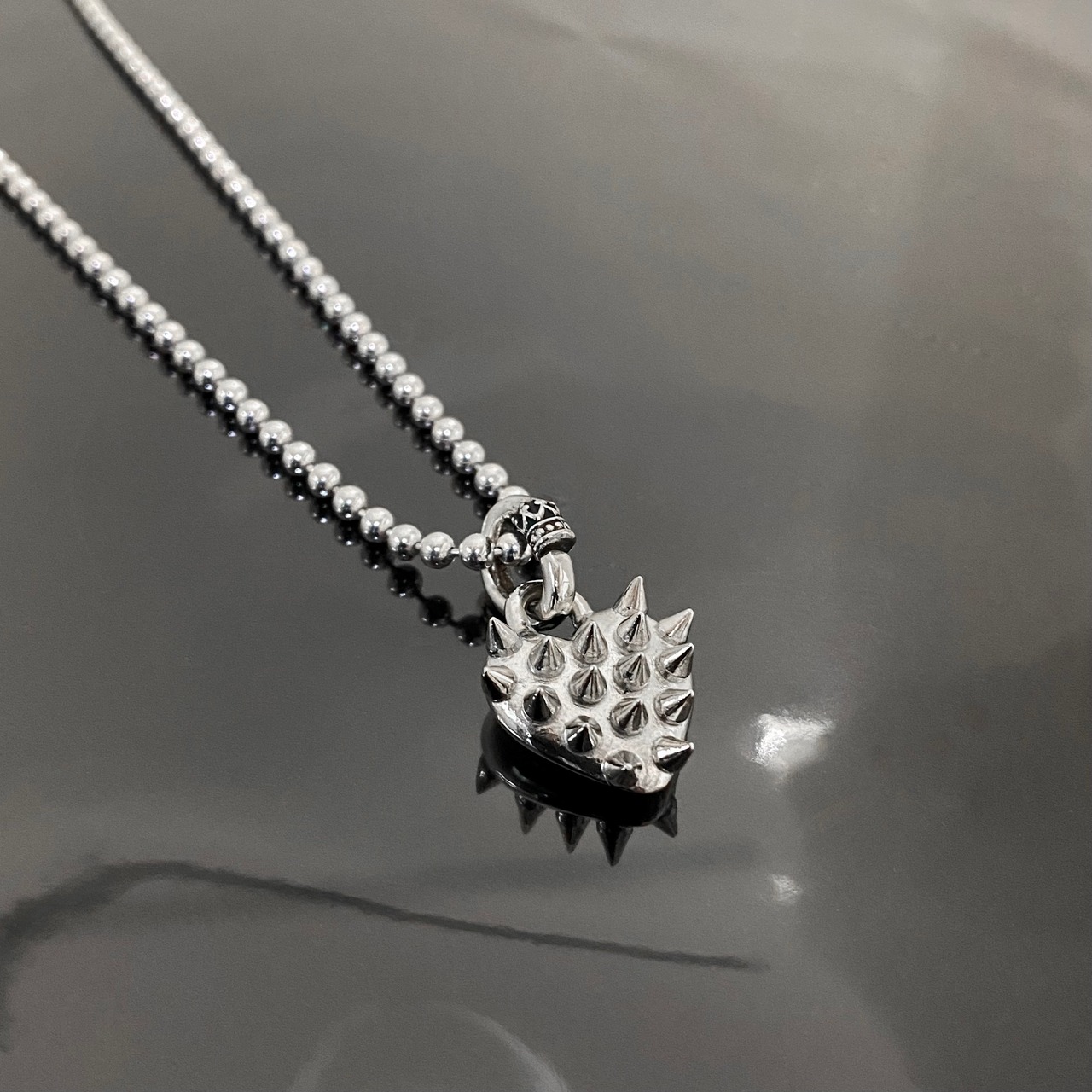SPIKE:HEART PENDANT / スパイクハートペンダント