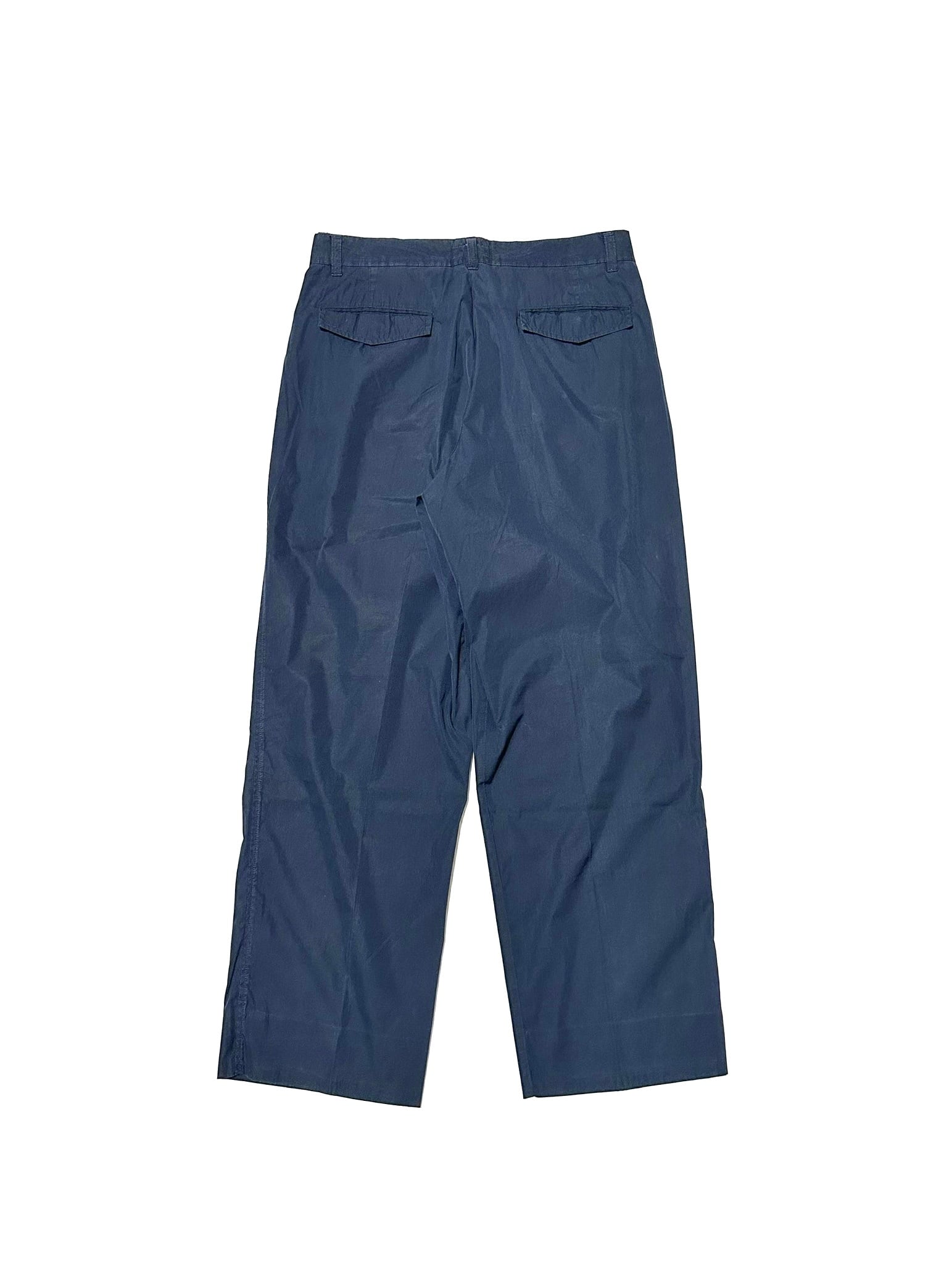 80-90's OLIVER VALENTINO Dry Cotton Tailored Wide Slacks | ETRAK 80-90's OLIVER VALENTINO Dry Cotton Tailored Wide Slacks | ETRAK