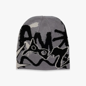 P.A.M. / PERKS AND MINI 26AW URCHIN BEANIE (GREYS)