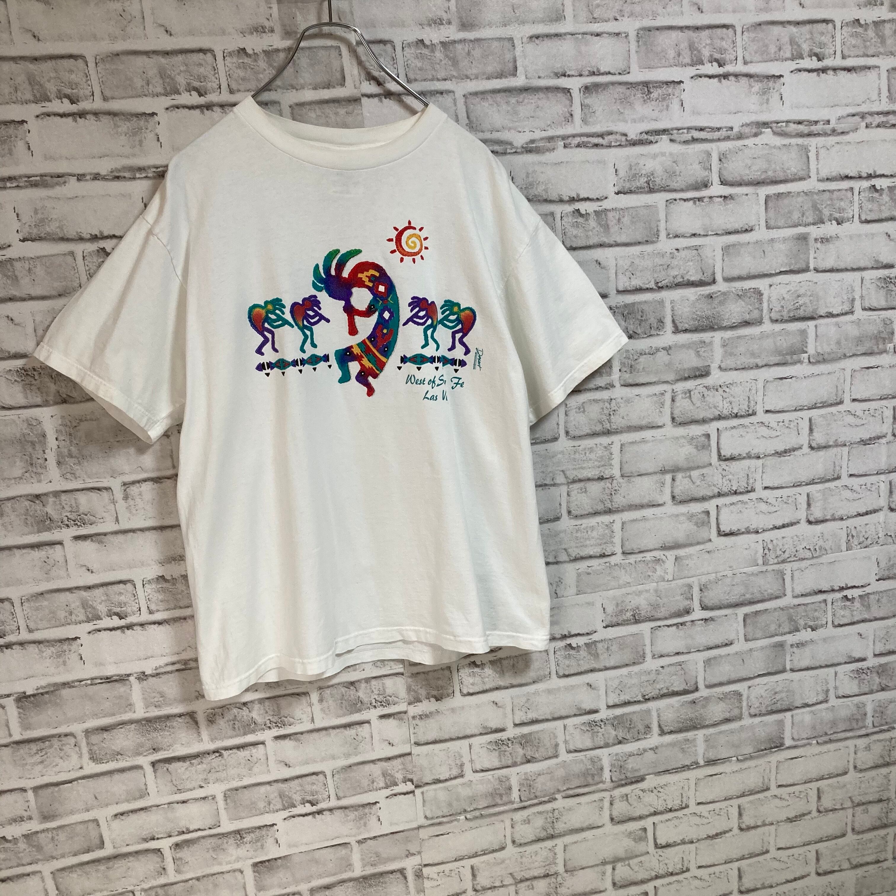 タグ付！90s santafe Design shirt 刺繍　ドレスシャツ 134ab667493ce0e199c395770d6690
