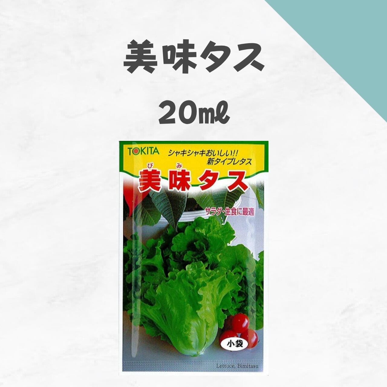美味タス レタス種子・20ml