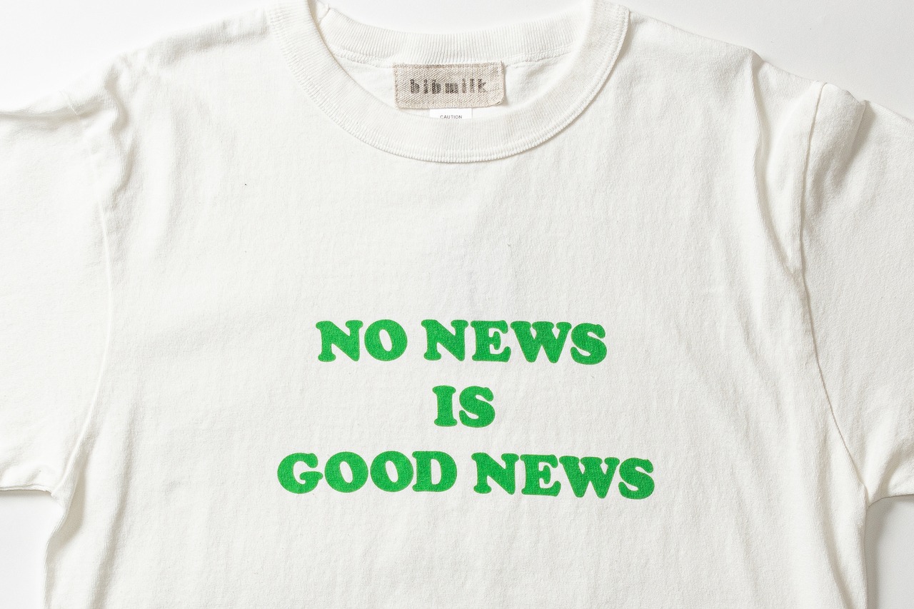 ［bibmilk］3/4スリーブベースボールTシャツ NEWS レディス