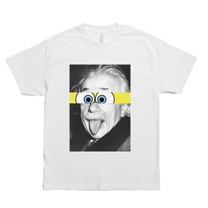 Einstein or  SpongeBob  Tee ( White )