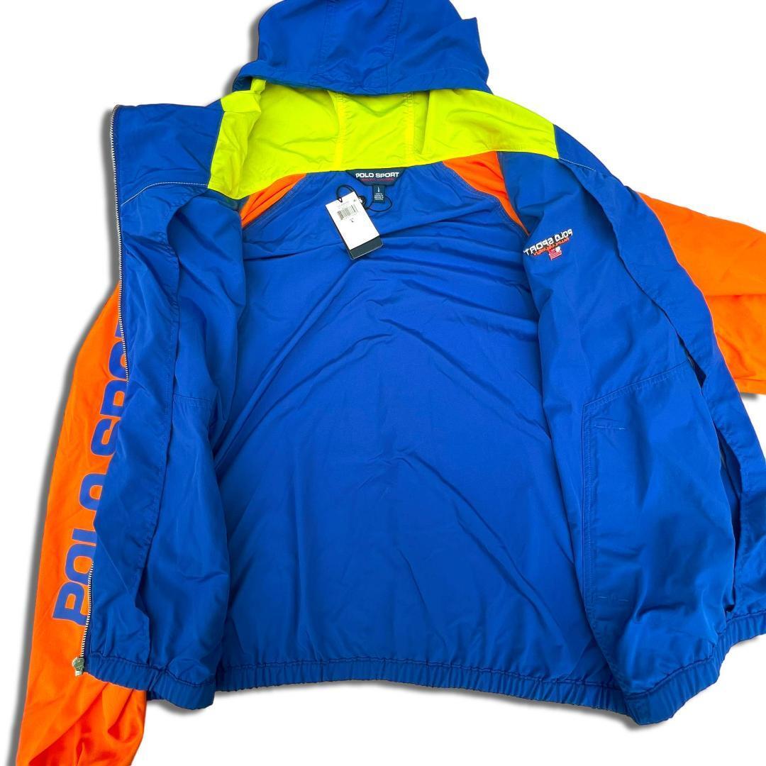 新品 POLO SPORT ナイロンジャケット L メッツカラー ポロスポ 新品 POLO SPORT ナイロンジャケット L メッツカラー ポロスポ