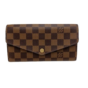 LOUISVUITTON ルイヴィトン 長財布 ポルトフォイユサラ ブラウン ダミエ 9074-202211