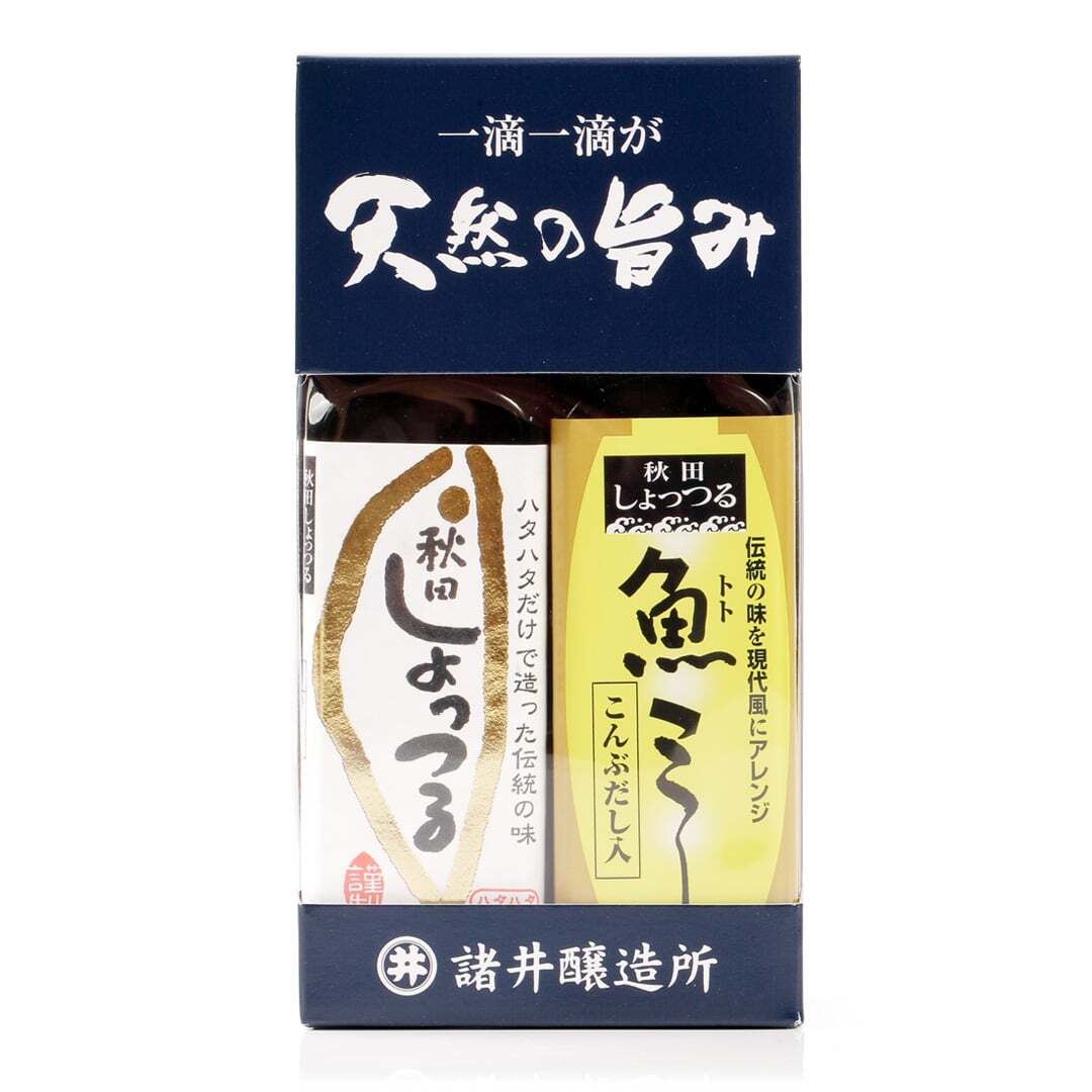 秋田しょっつるハタハタ100%・魚(トト)ミー 130g×各1本 箱入 | 株式