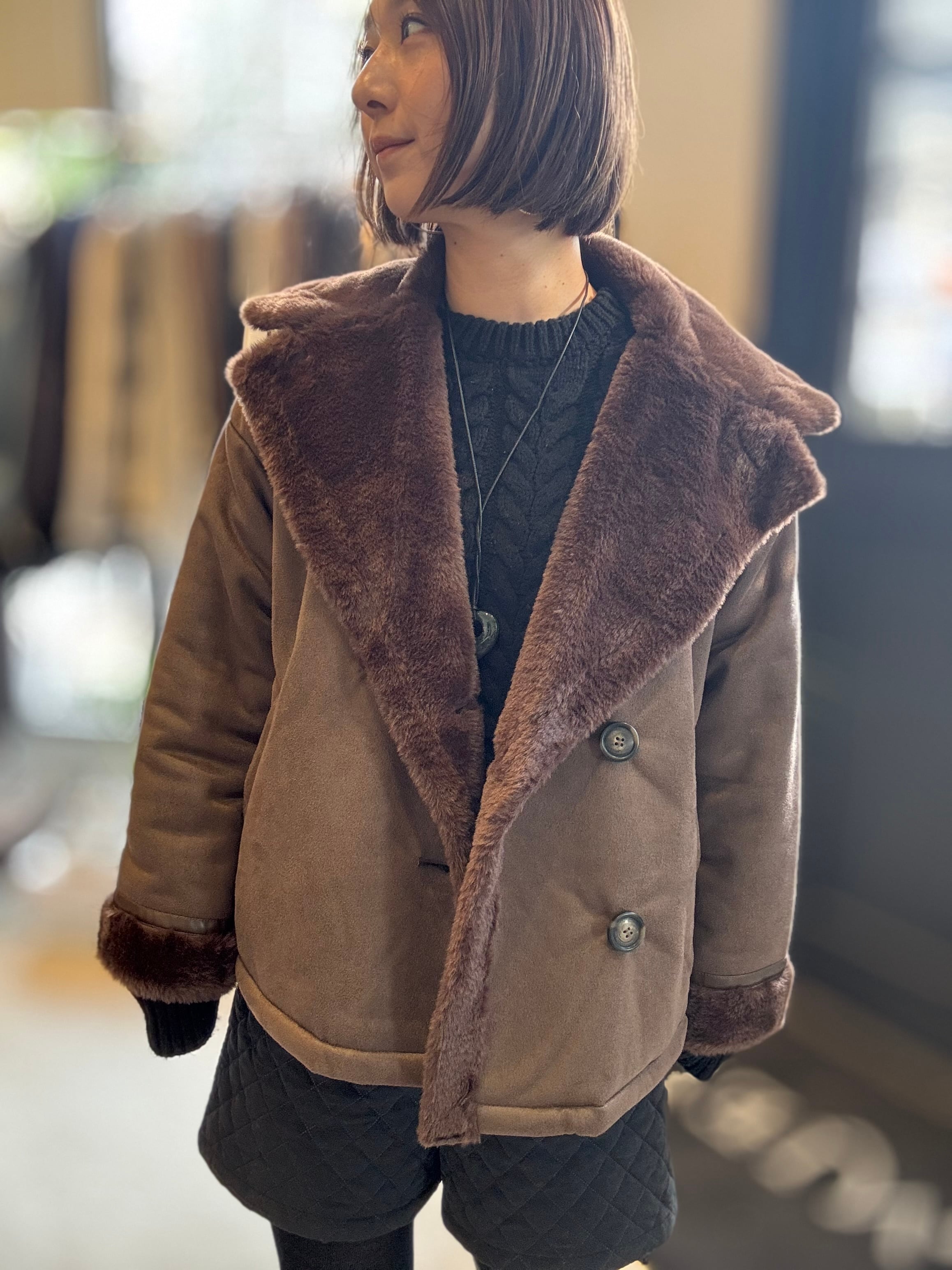 【SELECT】フェイクムートンコート