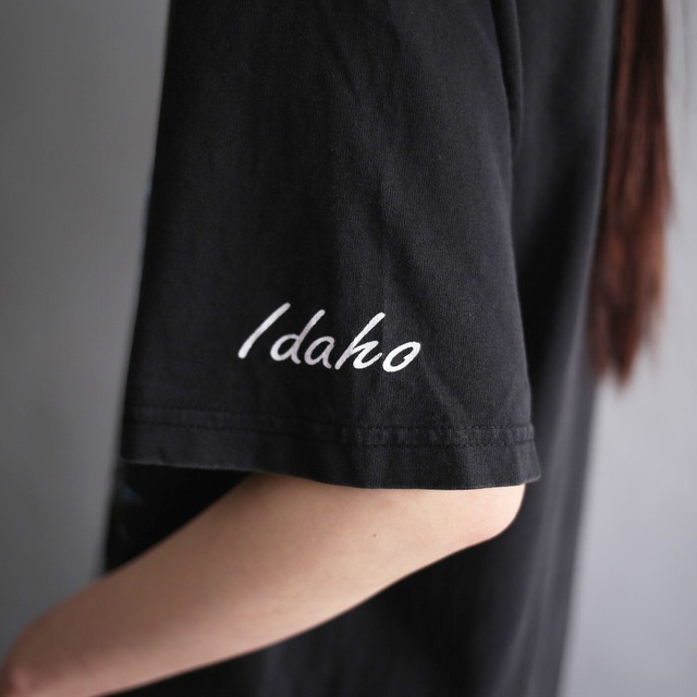 ”狼" front print h/s tee