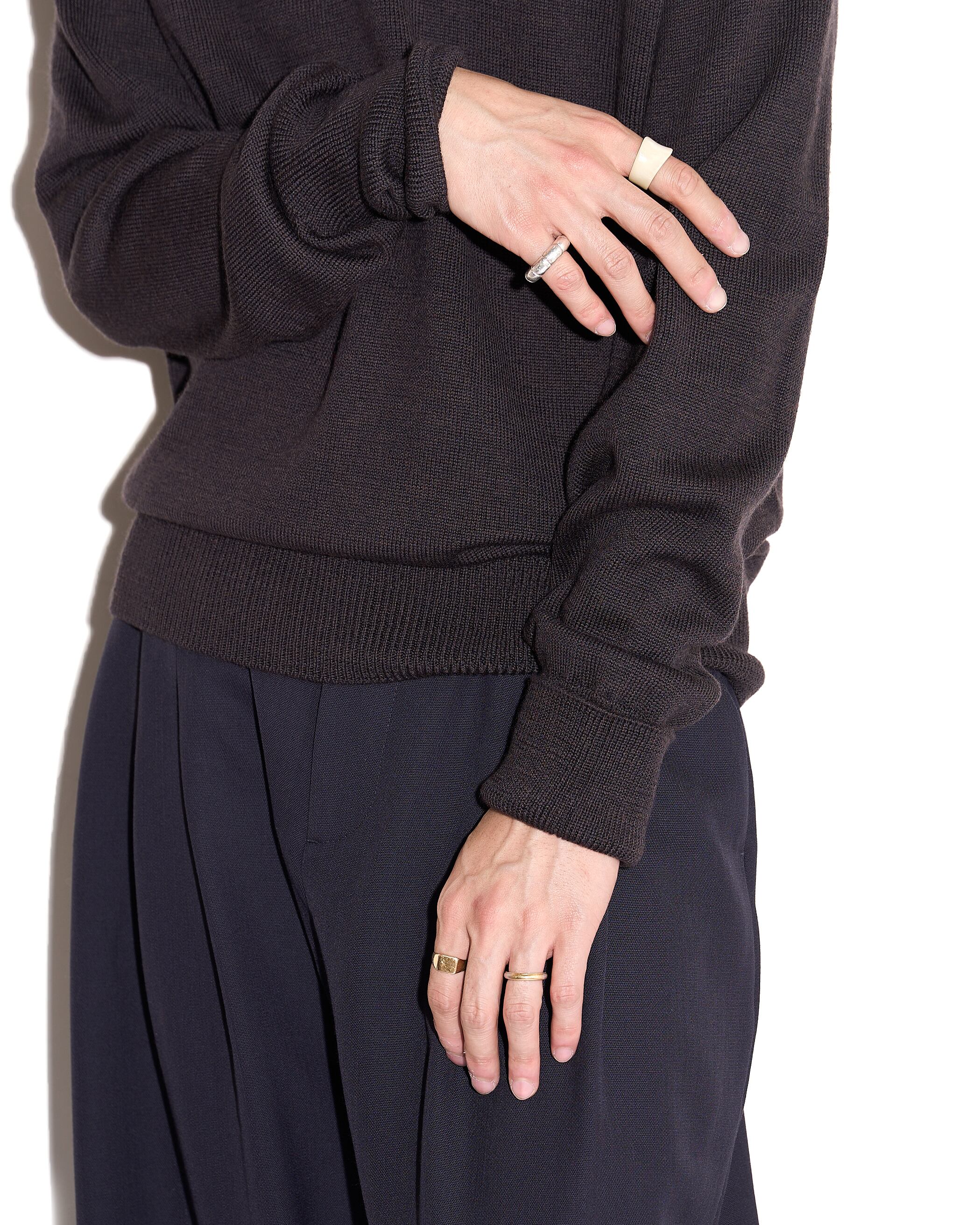 STUDIO NICHOLSON メリノ カシミヤ ニット M STUDIO NICHOLSON SORELLO