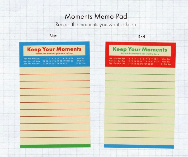 fruit fries】スケジュール メモ帳 Moments Memopad | 韓国文具・雑貨