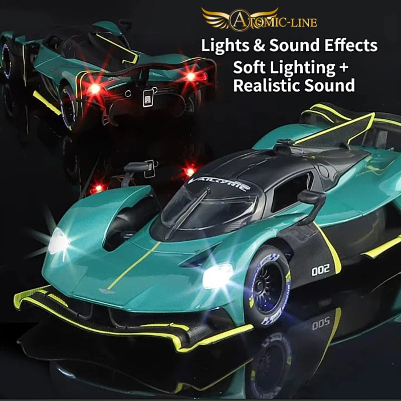 アストンマーティン ヴァルキリー 1/24 ミニカー 全4色 ライト点灯