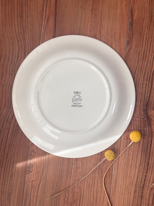 【Vintage】Gefle (ｹﾞﾌﾚ)/Fontana(ﾌｫﾝﾀﾅ) Plate / Sweden