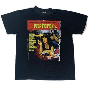 11808 パルプフィクション 映画 ユマ・サーマンプリントTシャツ 両面 L