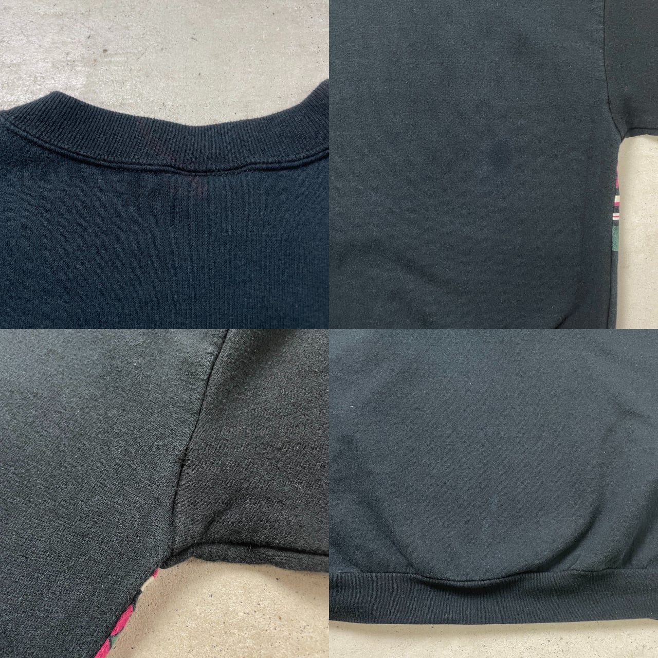 90年代 Hanes ネイティブ柄 スウェットシャツ ポケット メンズL 古着