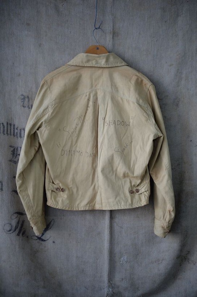40's Vintage U.S. Sports jacket jacket with signature