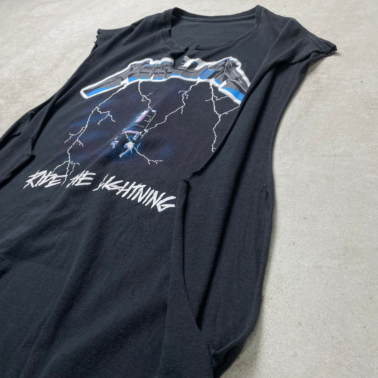 メタリカ ノースリーブトップス ヴィンテージ　llica METALLICA（メタリカ）の「WEGO/∴別注METALLICAノースリーブ