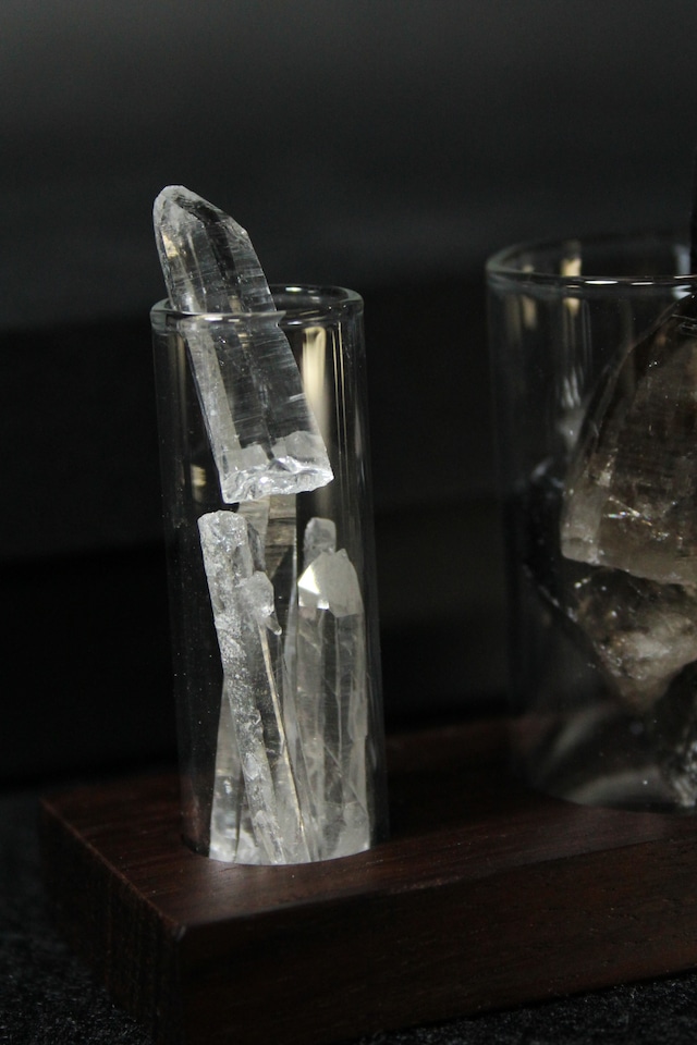 【911】宮崎クリスタル&スモーキー 試験管セット