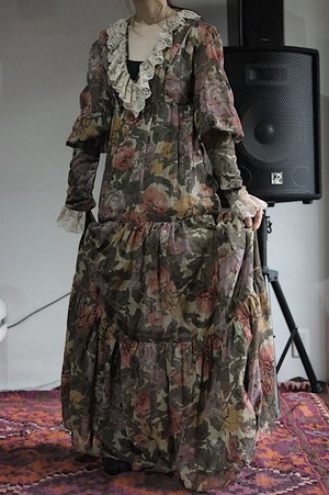 70’s Gunne Sax flower dress