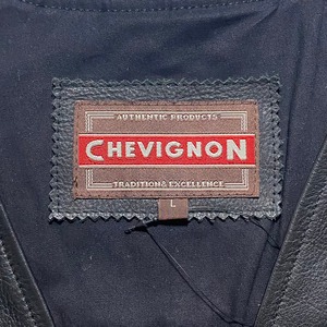 CHEVIGNON leather vest