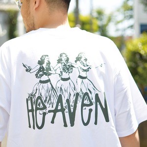 Heaven Tee (WHITE × KHAKI)