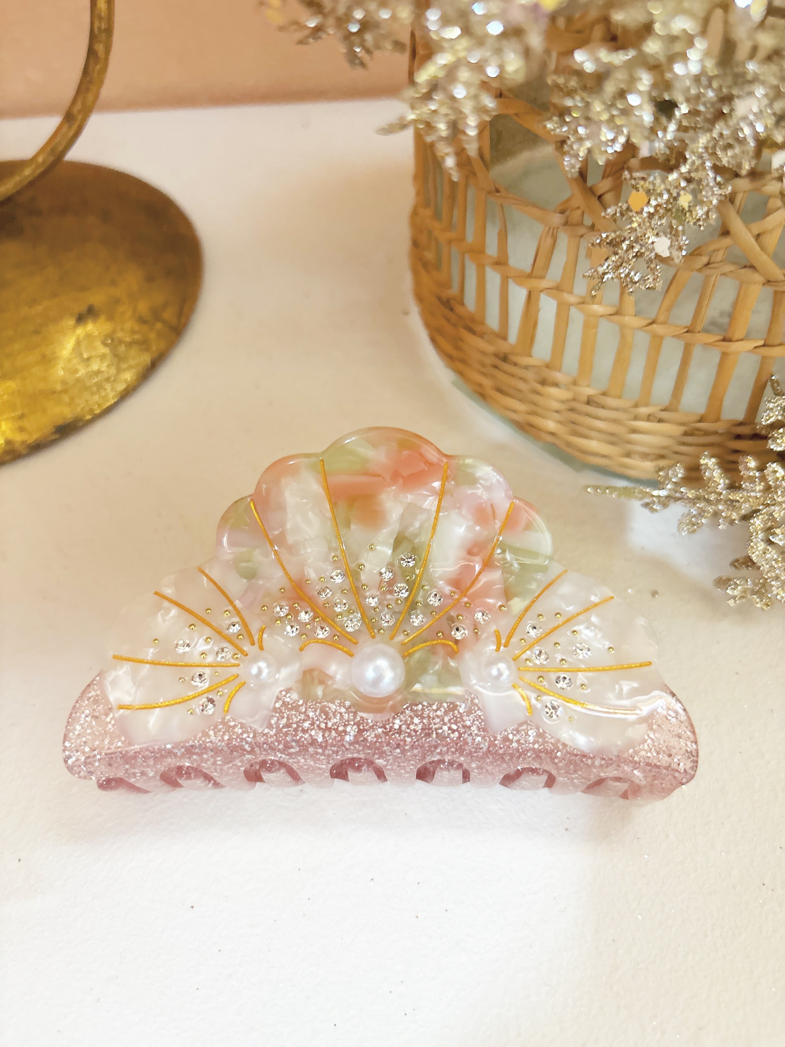 ヘアアクセサリー neco Coucou Suzette】Octopus ヘアクリップ | goldandbouncy