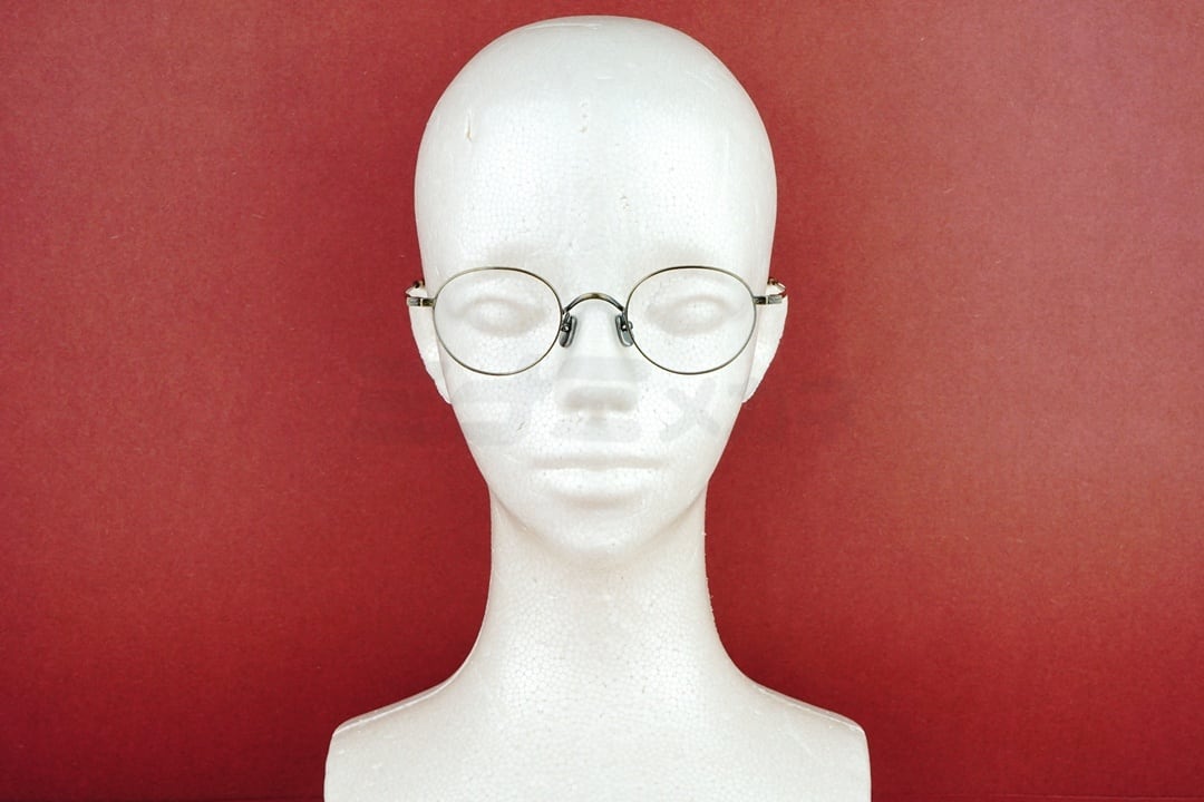 KameManNen メガネ KMN-01TR AG クラシカル 丸眼鏡 ボストン